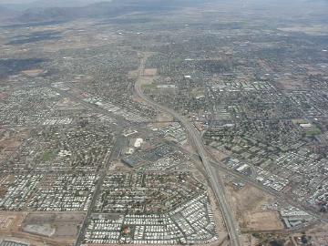 vegas from the air